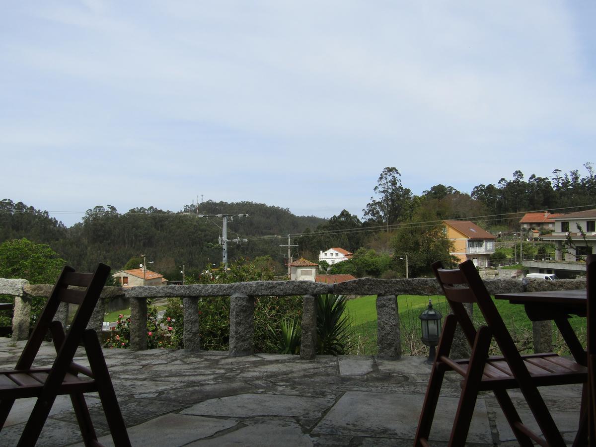 Hostal Casa Martinez Bueu Bagian luar foto