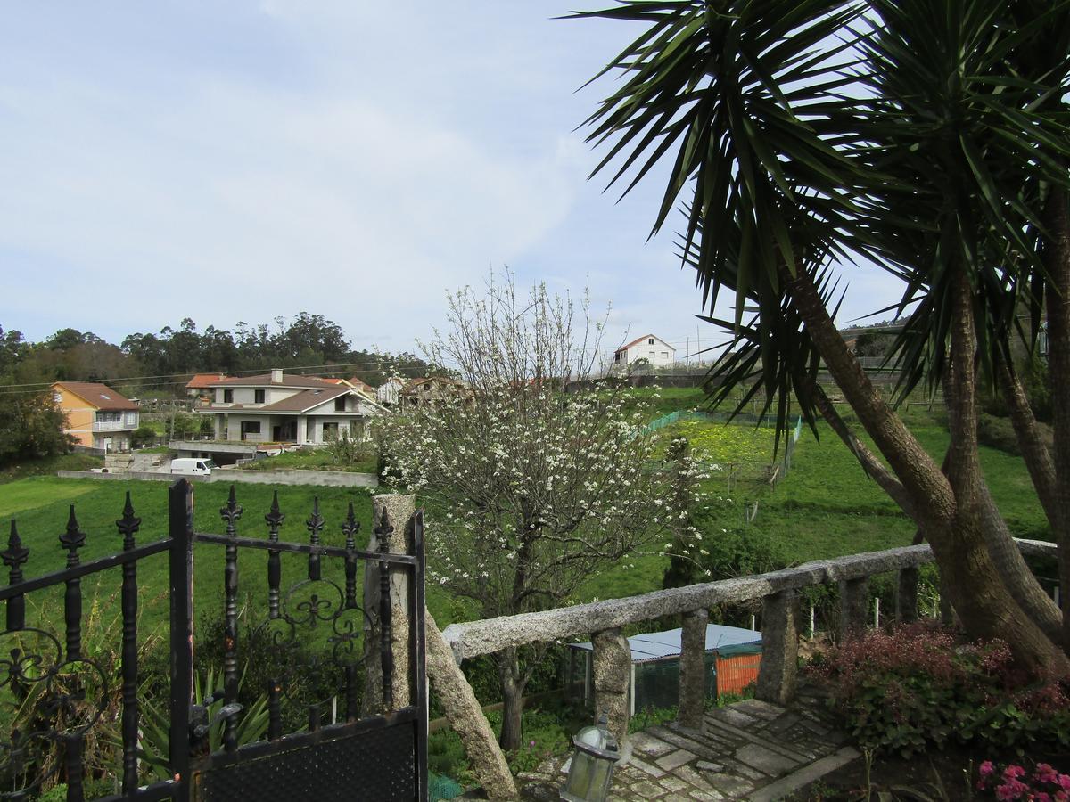 Hostal Casa Martinez Bueu Bagian luar foto