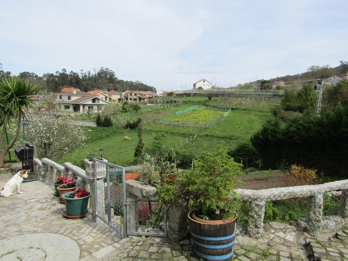 Hostal Casa Martinez Bueu Bagian luar foto
